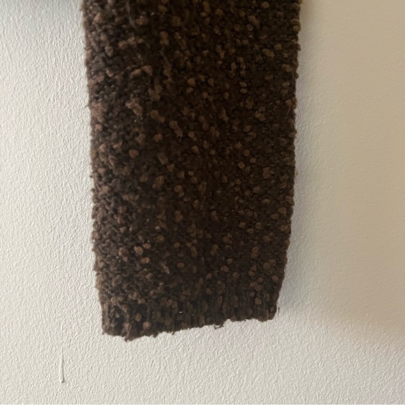 Sisley Cropped Chocolate Brown Sweater - Picture 4 of 8